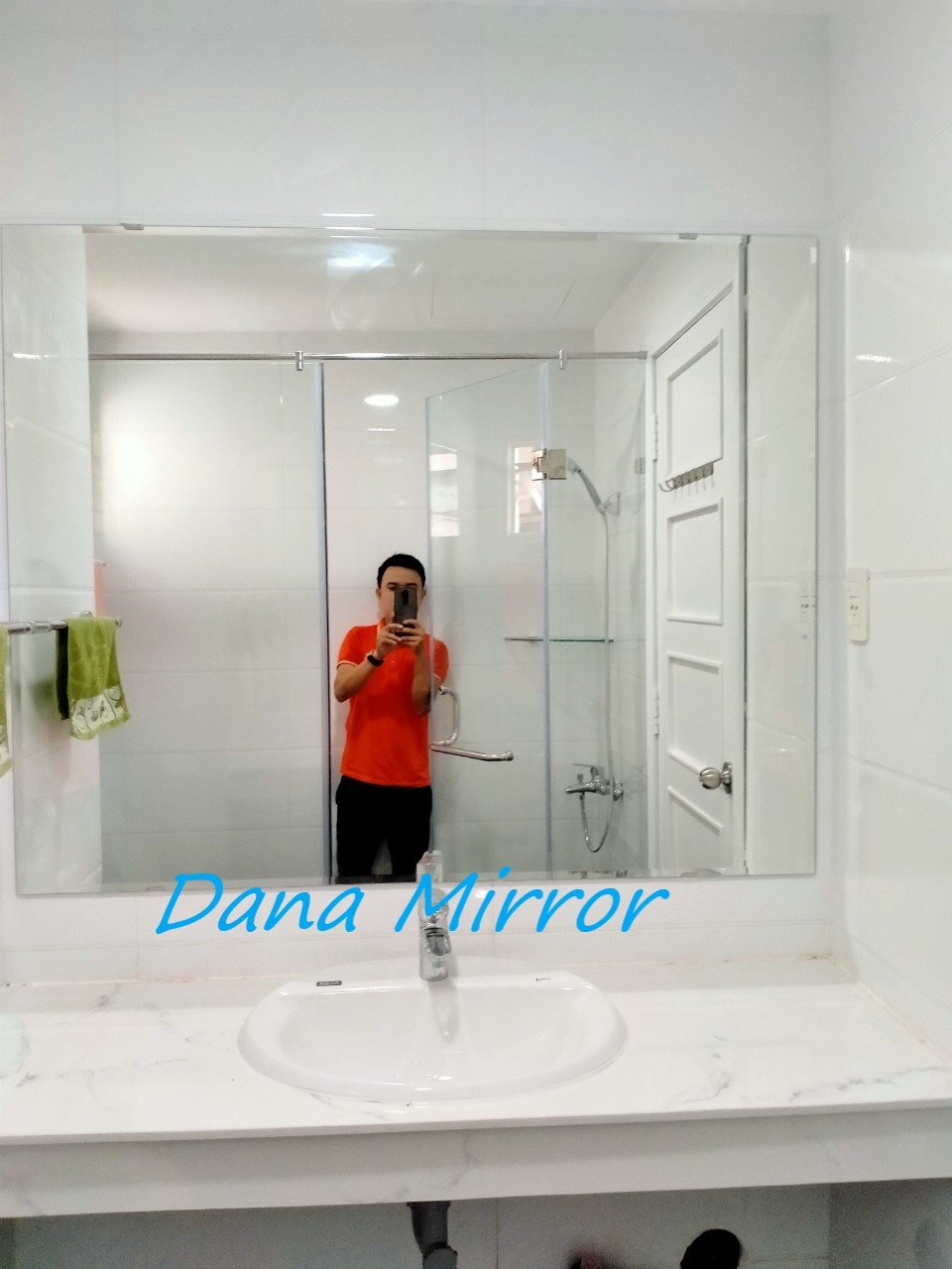 Gương dán tường phòng tắm Đà Nẵng